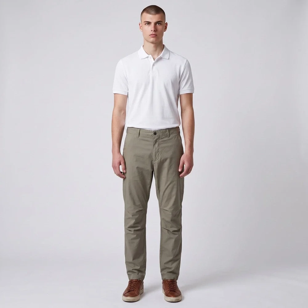 Relwen Flyweight Flex Chino Pants Men 38 Muted Olive Green Stretch Huckberry